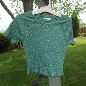 Floral Baby Tee American Eagle